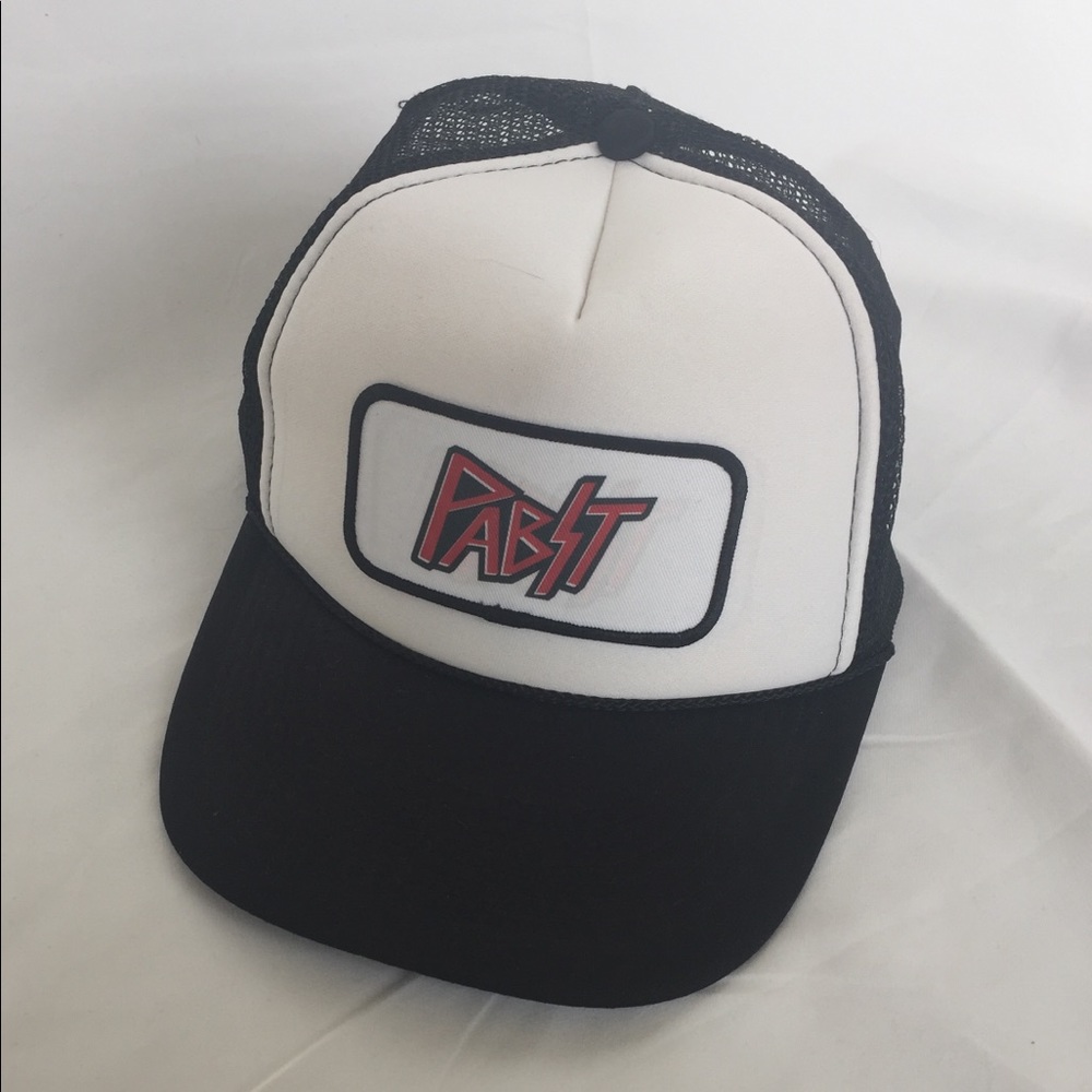 Pabst blue ribbon trucker hat